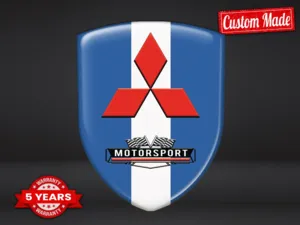 Mitsubishi Adesivi Logo Personalizzati Pro Max Chic Durevoli Design